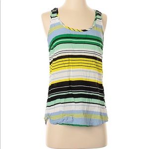 Banana Republic Striped Sleeveless Top